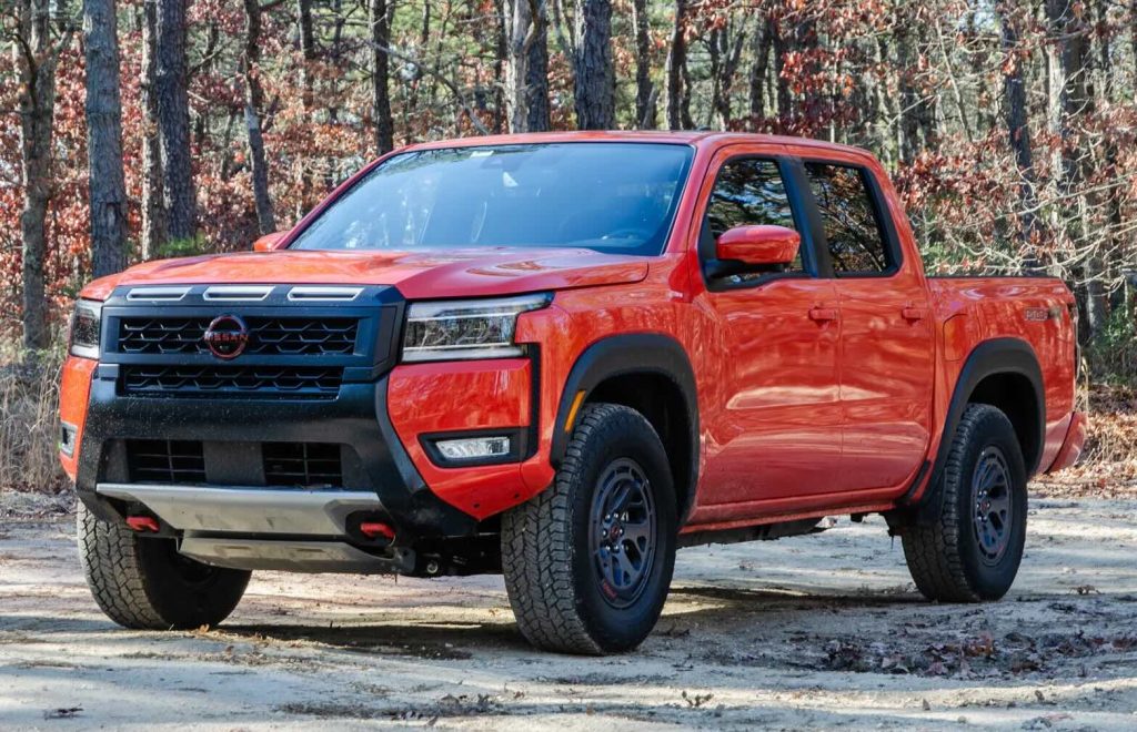 A photo of the Nissan Frontier PRO-4X Trim level.