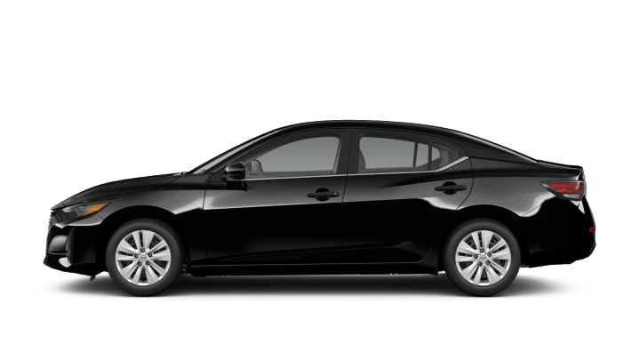 A photo of the Nissan Sentra S, one of four available trims.