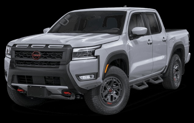 A photo of the Nissan Frontier Pro-X, one of several available trim levels.