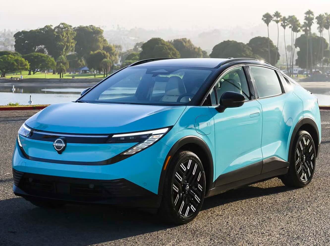 A photo of a 2026 Nissan Leaf.