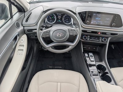 2023 Hyundai Sonata Hybrid Blue