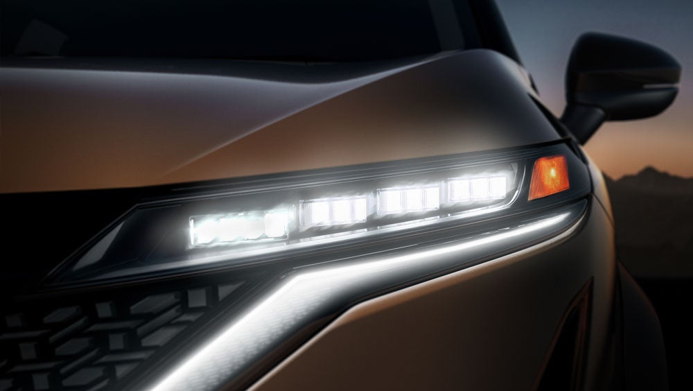 Nissan ARIYA LED headlamps | Nationwide Nissan in Timonium MD