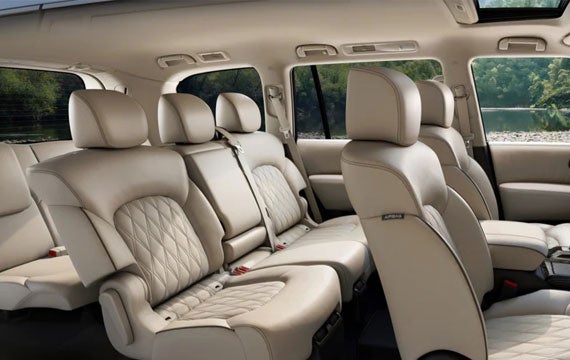 2023 Nissan Armada showing 8 seats | Nationwide Nissan in Timonium MD
