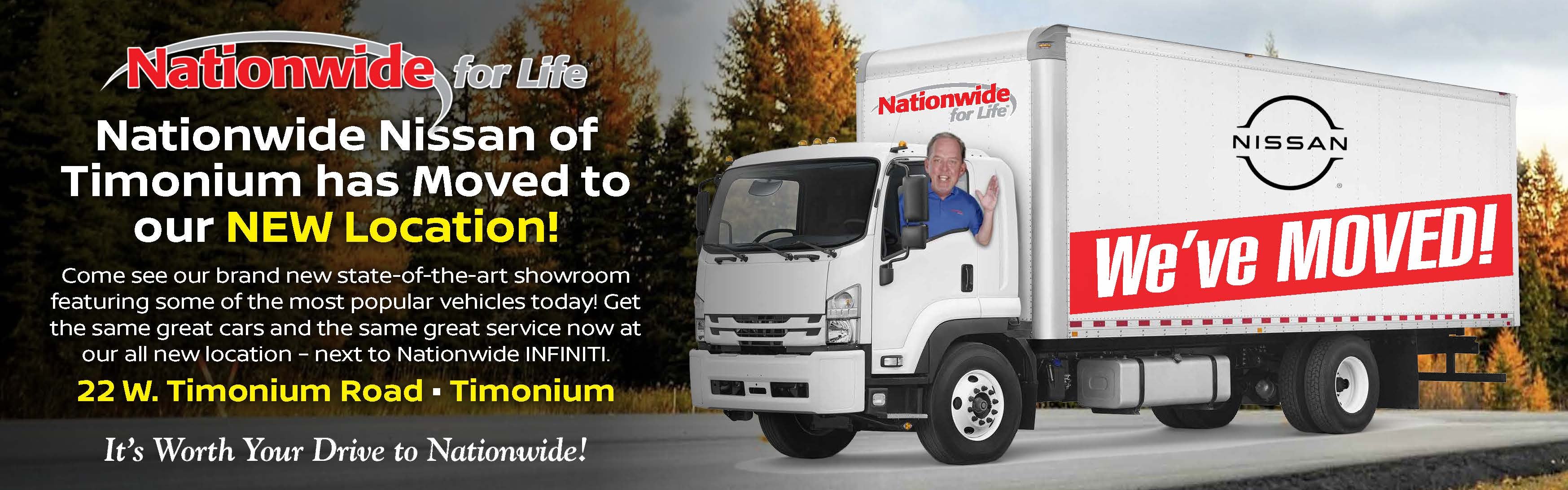 Nationwide Nissan has moved!