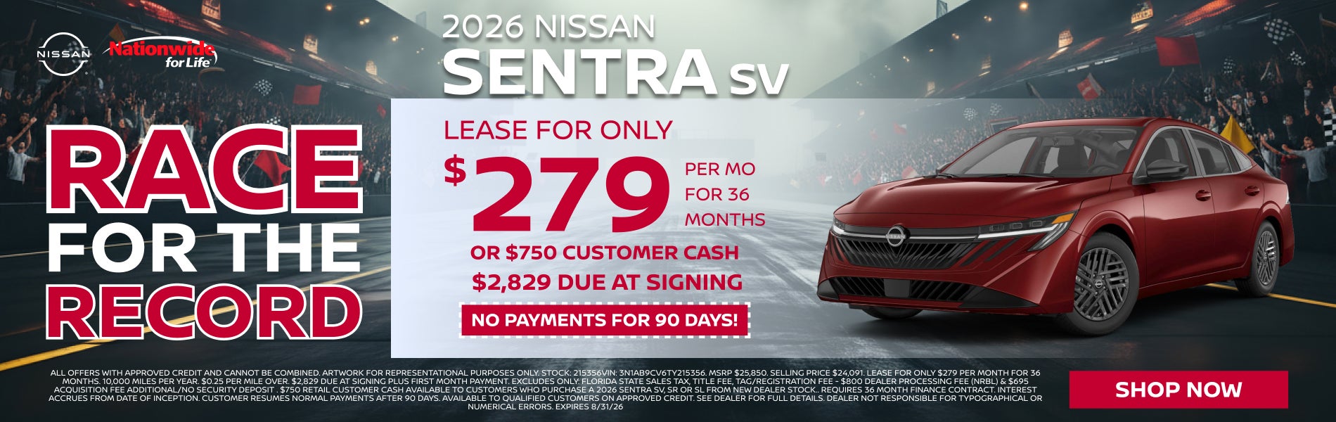 NEW 2026 NISSAN SENTRA SV
