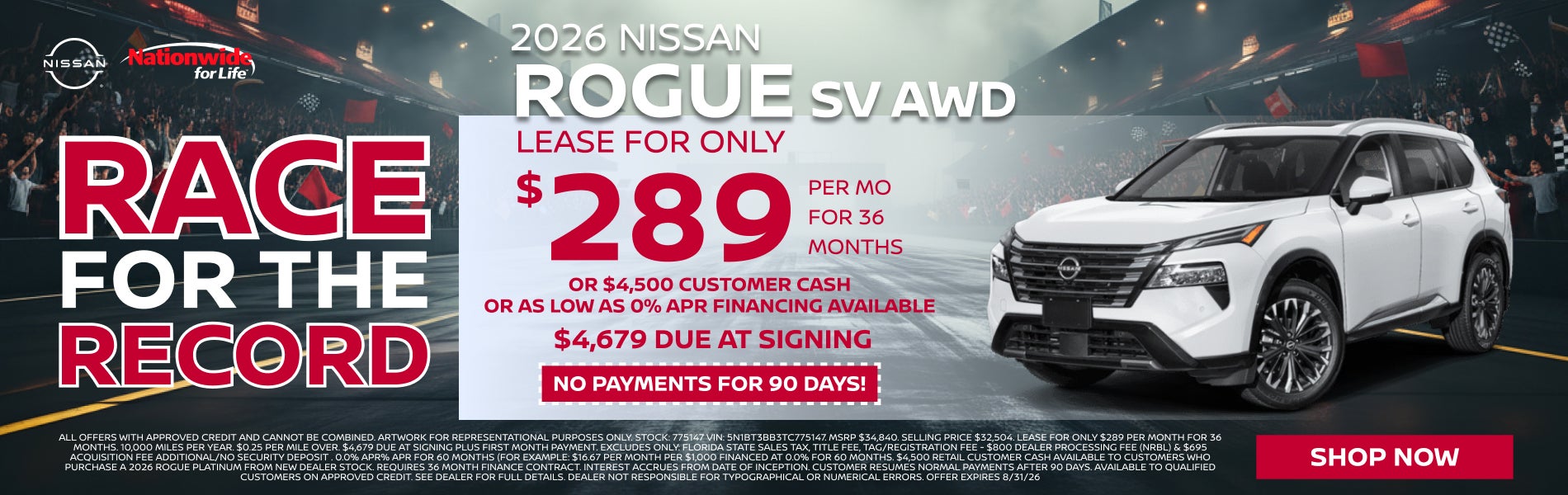NEW 2026 ROGUE SV AWD
