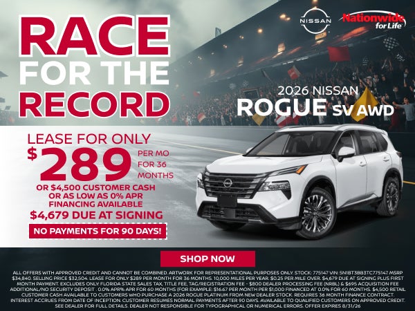 NEW 2026 ROGUE SV AWD