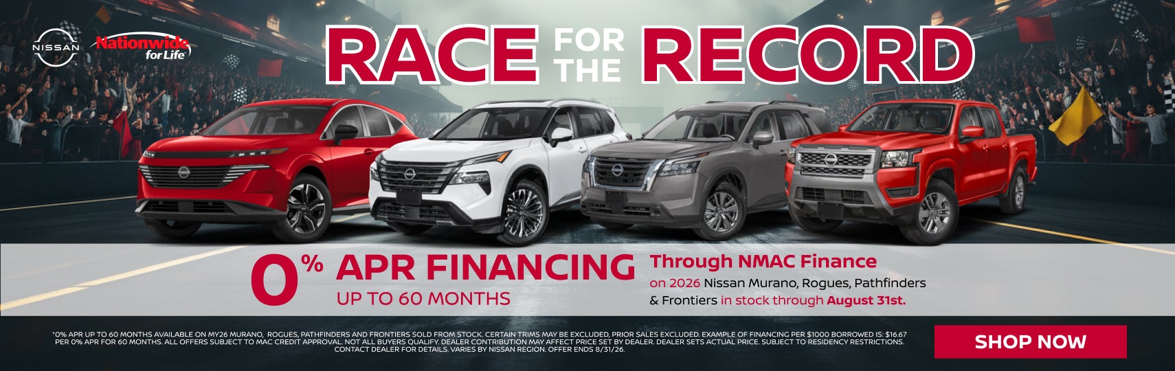 0 % apr for 60 Months