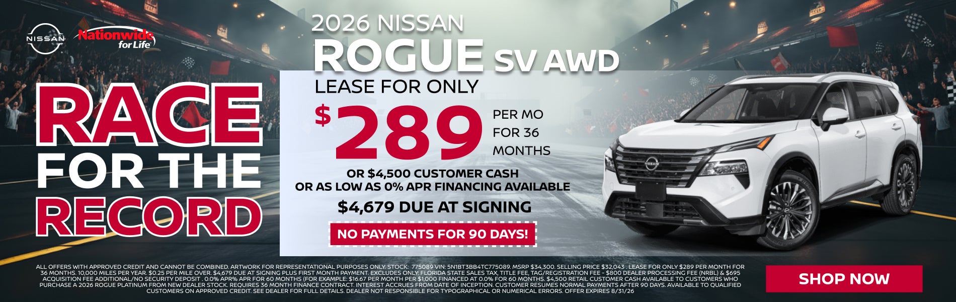 2026 ROGUE SV AWD