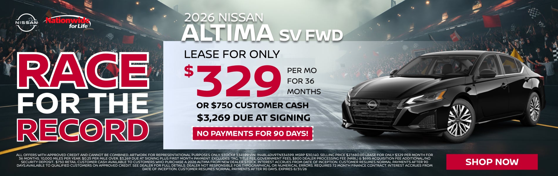 2026 ALTIMA SV FWD