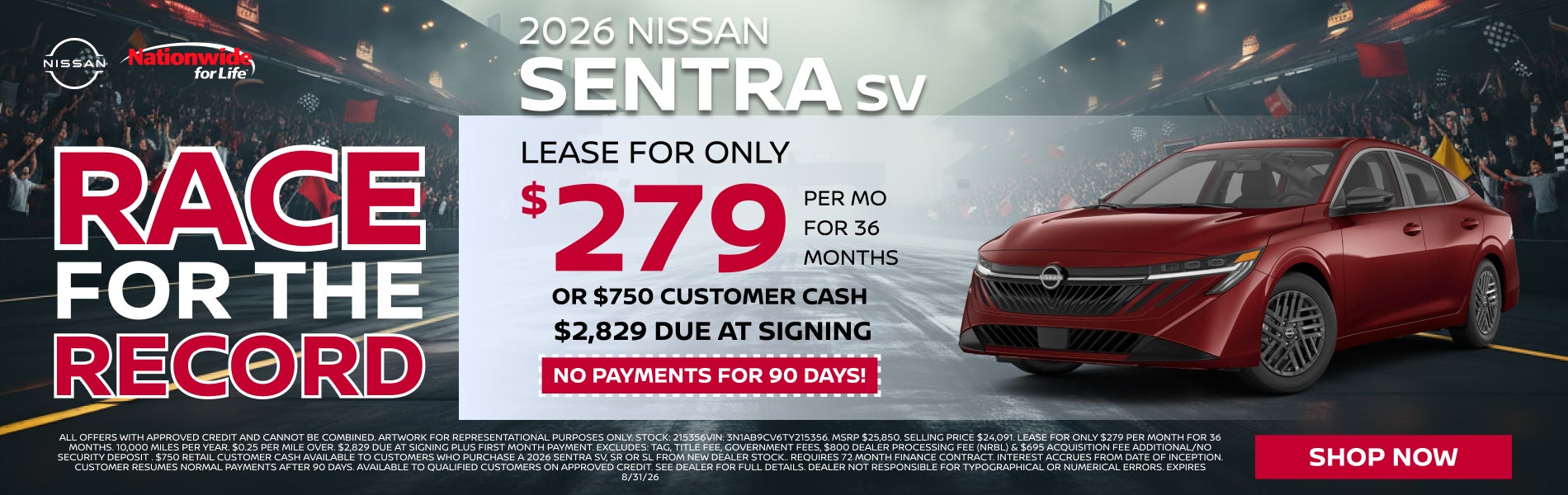 2026 Sentra Sv