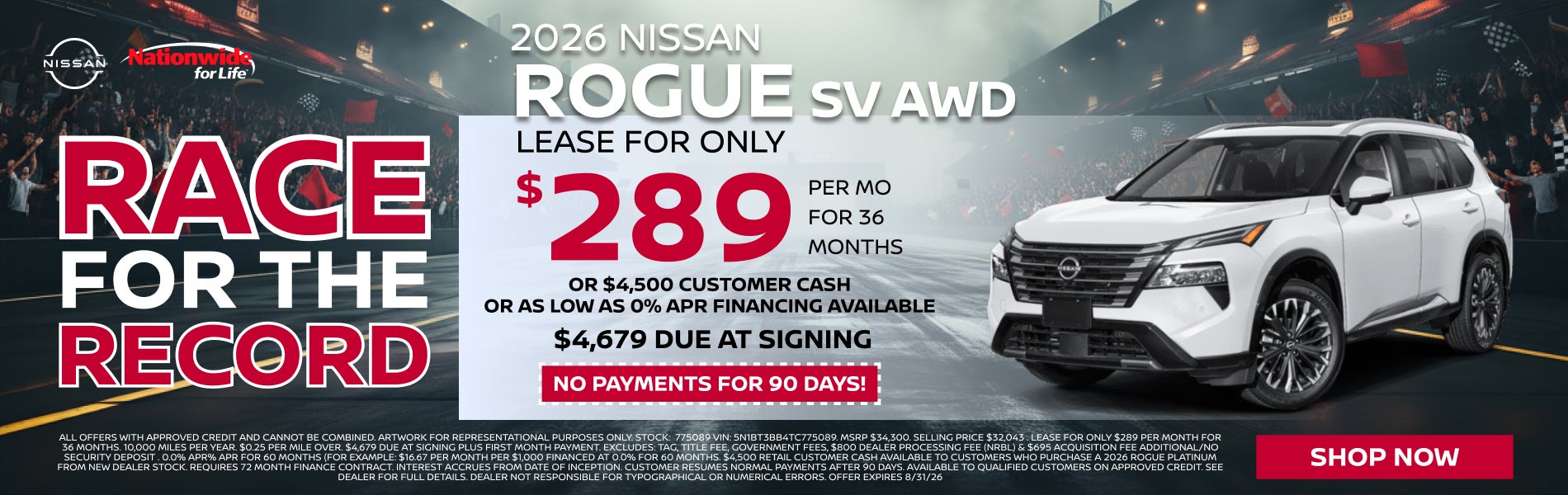 2026 ROGUE SV AWD