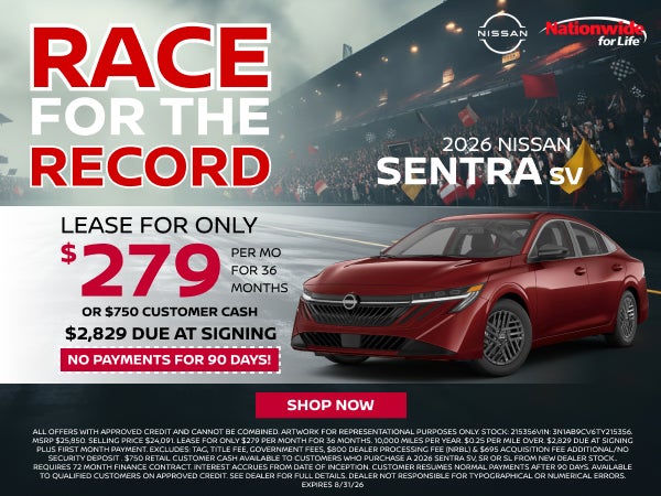 2026 Sentra Sv