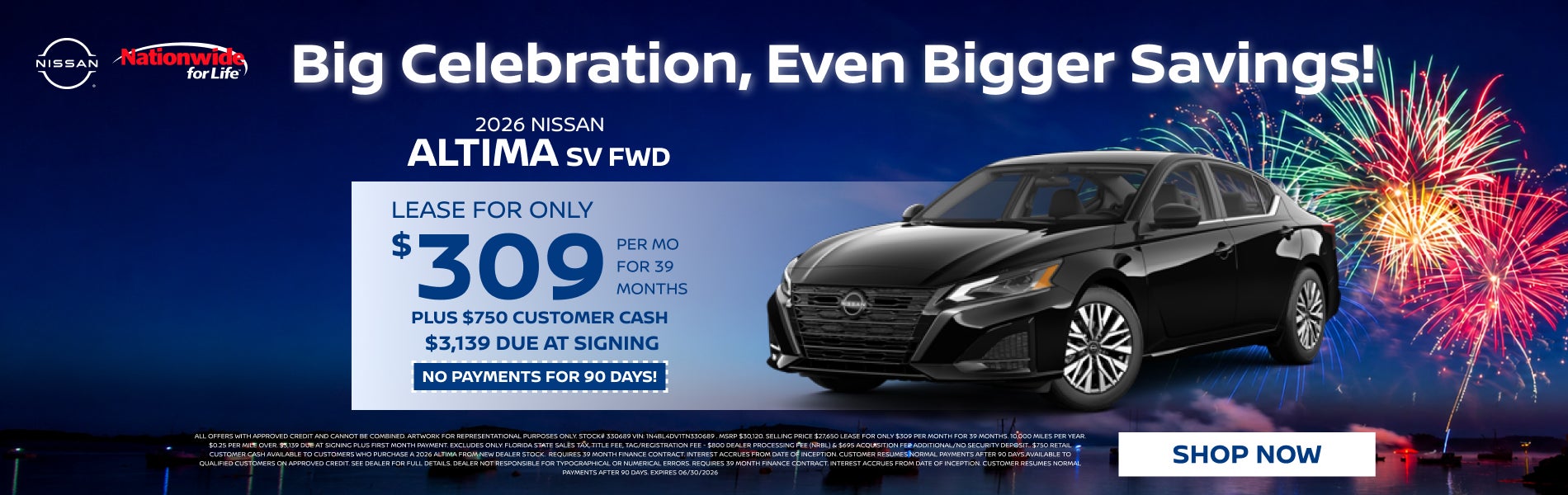NEW 2026 NISSAN ALTIMA SV FWD