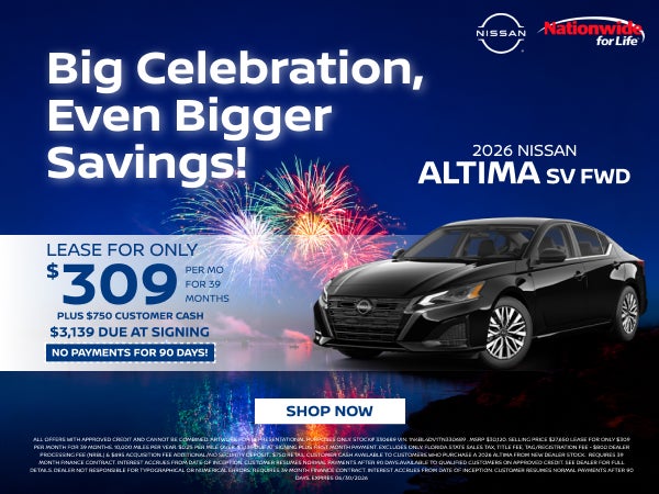 NEW 2026 NISSAN ALTIMA SV FWD