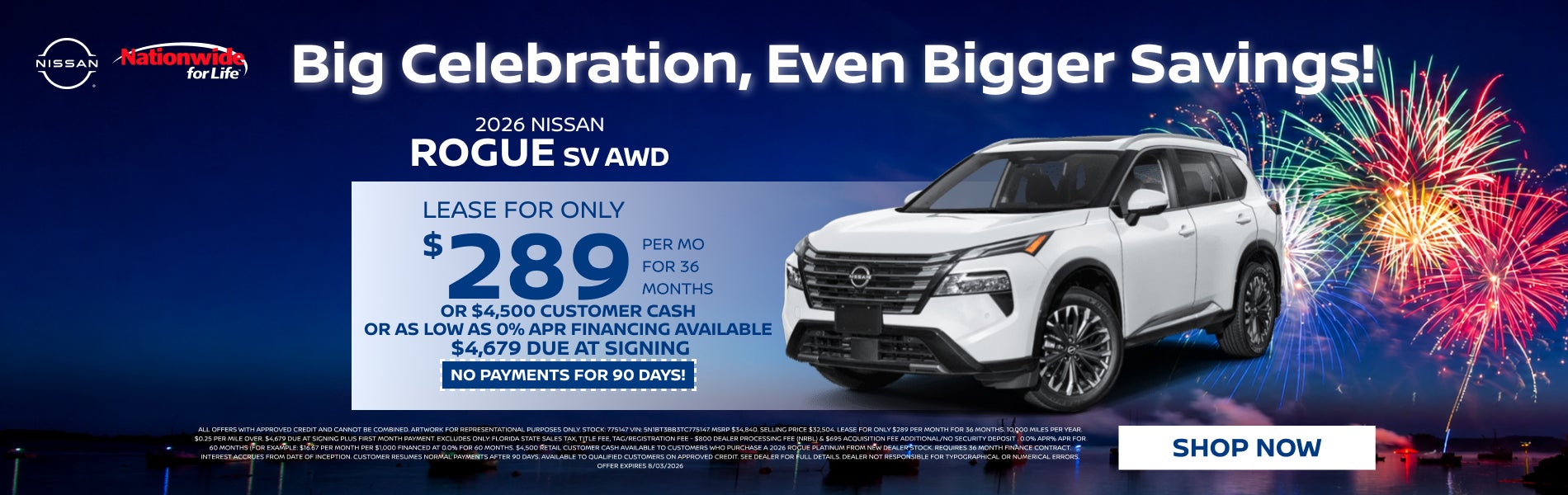 NEW 2026 ROGUE SV AWD