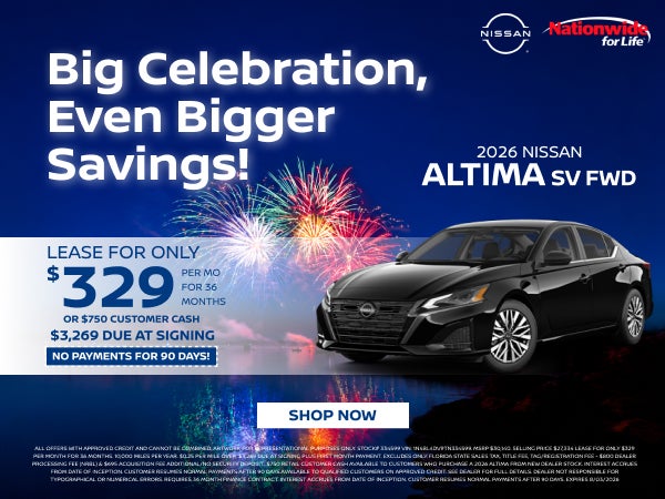 NEW 2026 NISSAN ALTIMA SV FWD