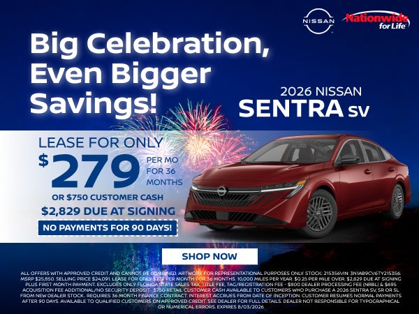 NEW 2026 NISSAN SENTRA SV