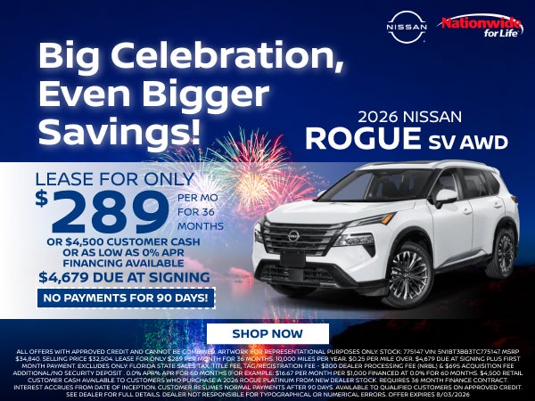 NEW 2026 ROGUE SV AWD