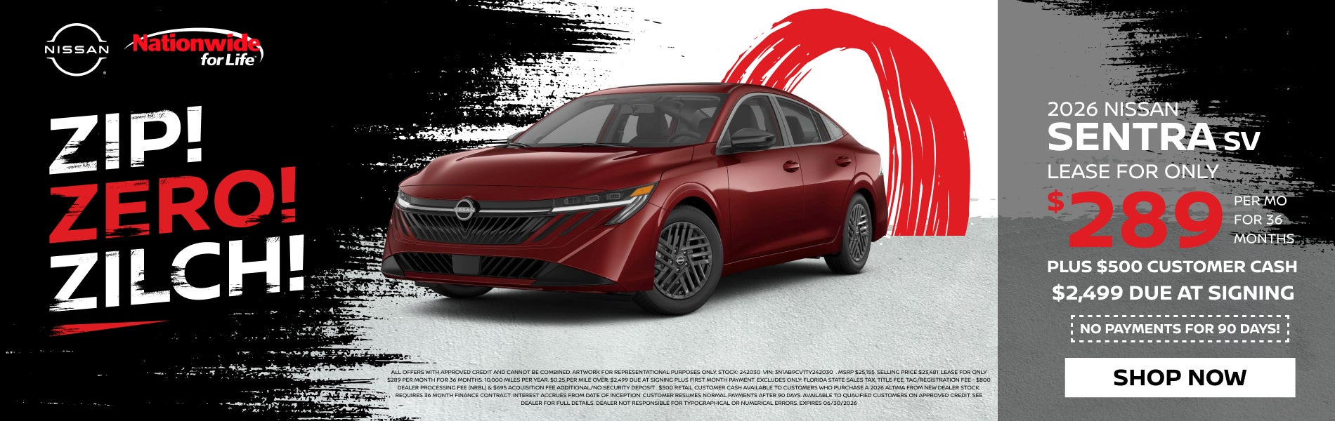 New Nissan Sentra SV