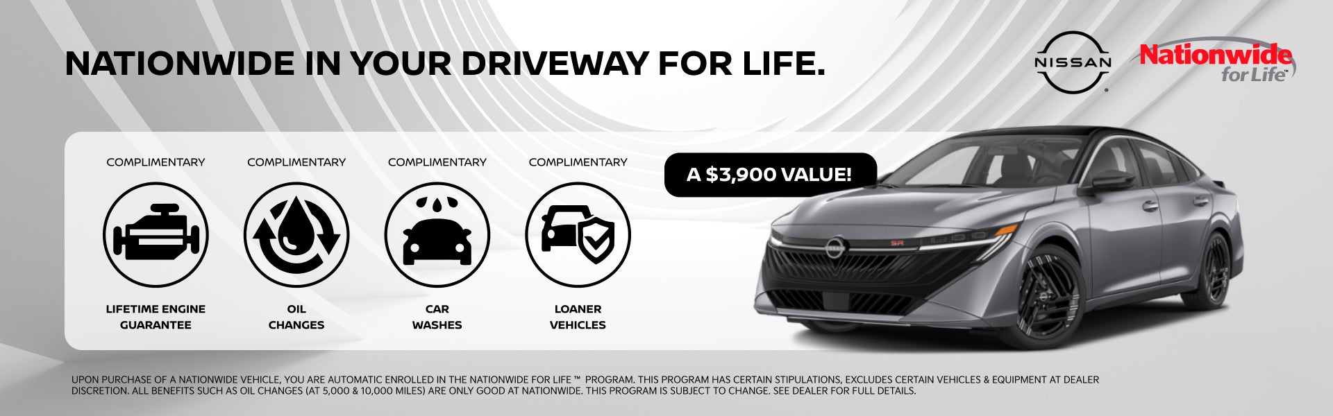 Nationwide in your Driveway for life