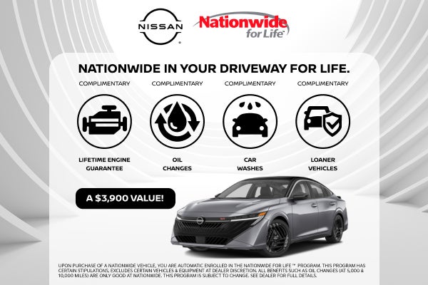 Nationwide in your Driveway for life
