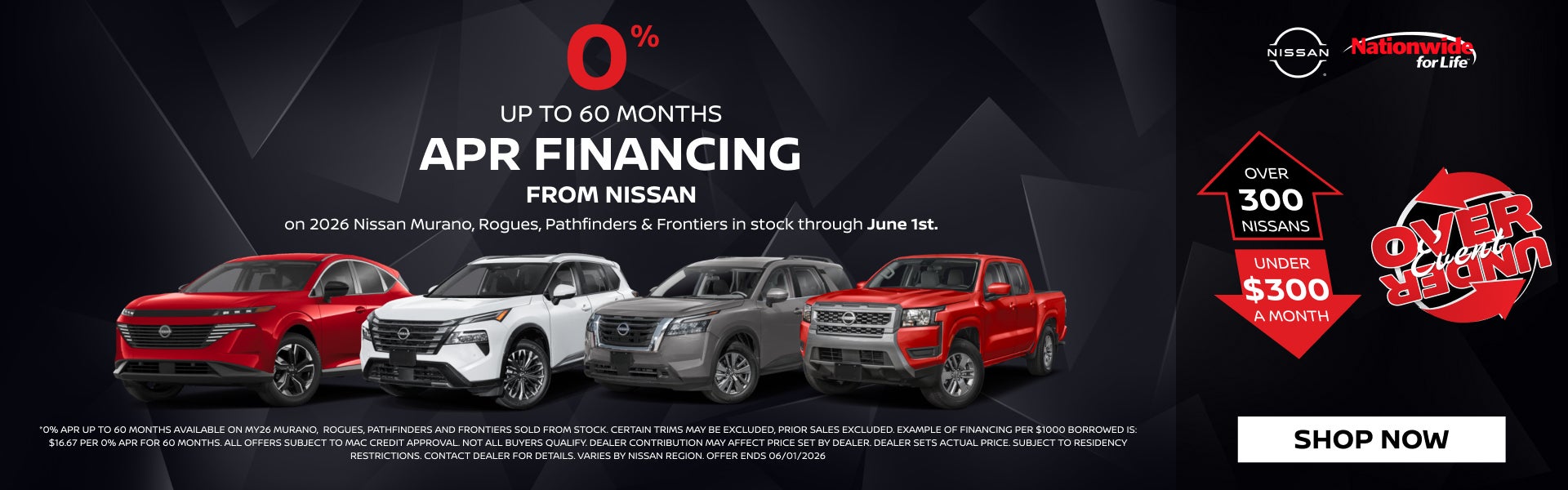 0% APR OFFER
