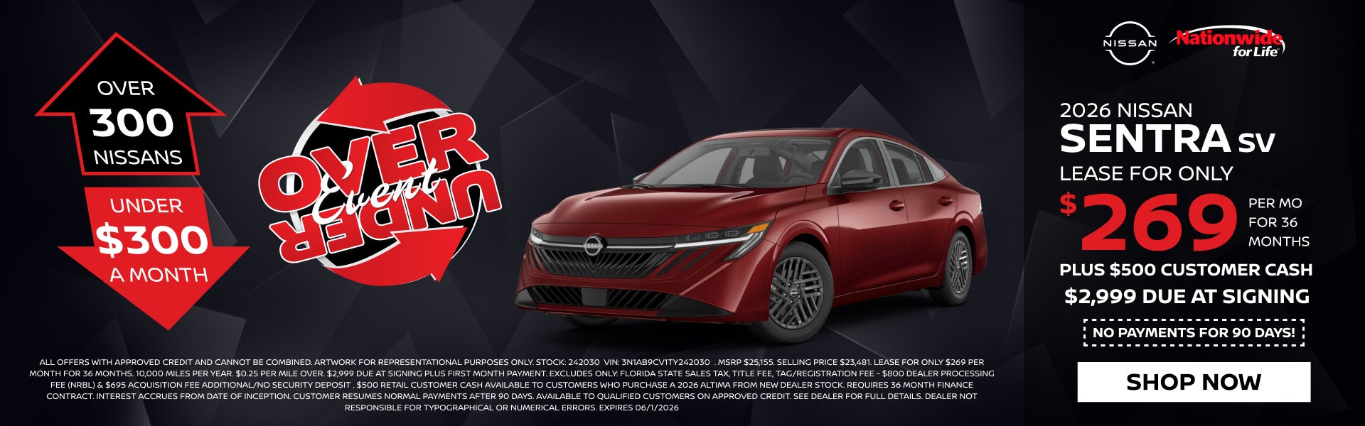 NEW 2026 NISSAN SENTRA SV
