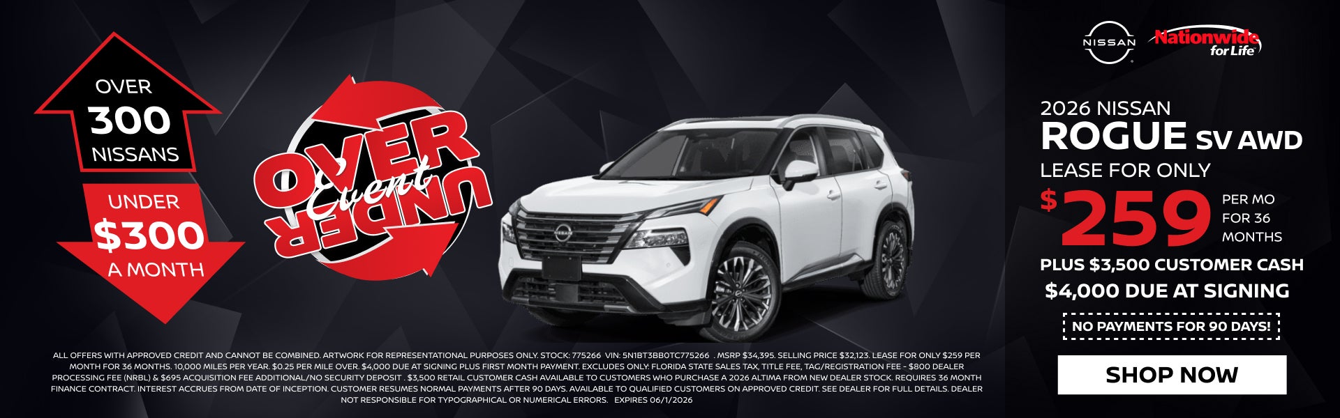 NEW 2026 NISSAN ROGUE SV AWD