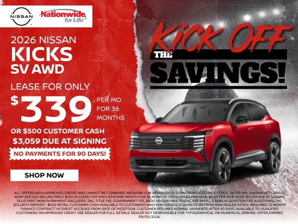 NEW 2026 NISSAN KICKS